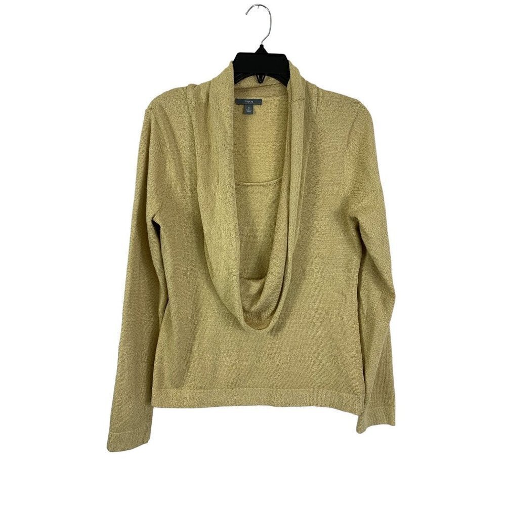 Apt.9 Women's Golden Long Neck Top